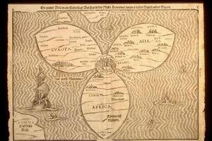 ancient map of Israel